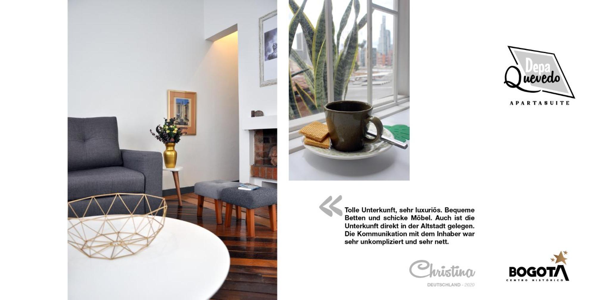 Depa Quevedo - Trendy Revamped Flat - Exceptional Spot In Bogota'S Historic Colonial Square - Candelaria Esterno foto