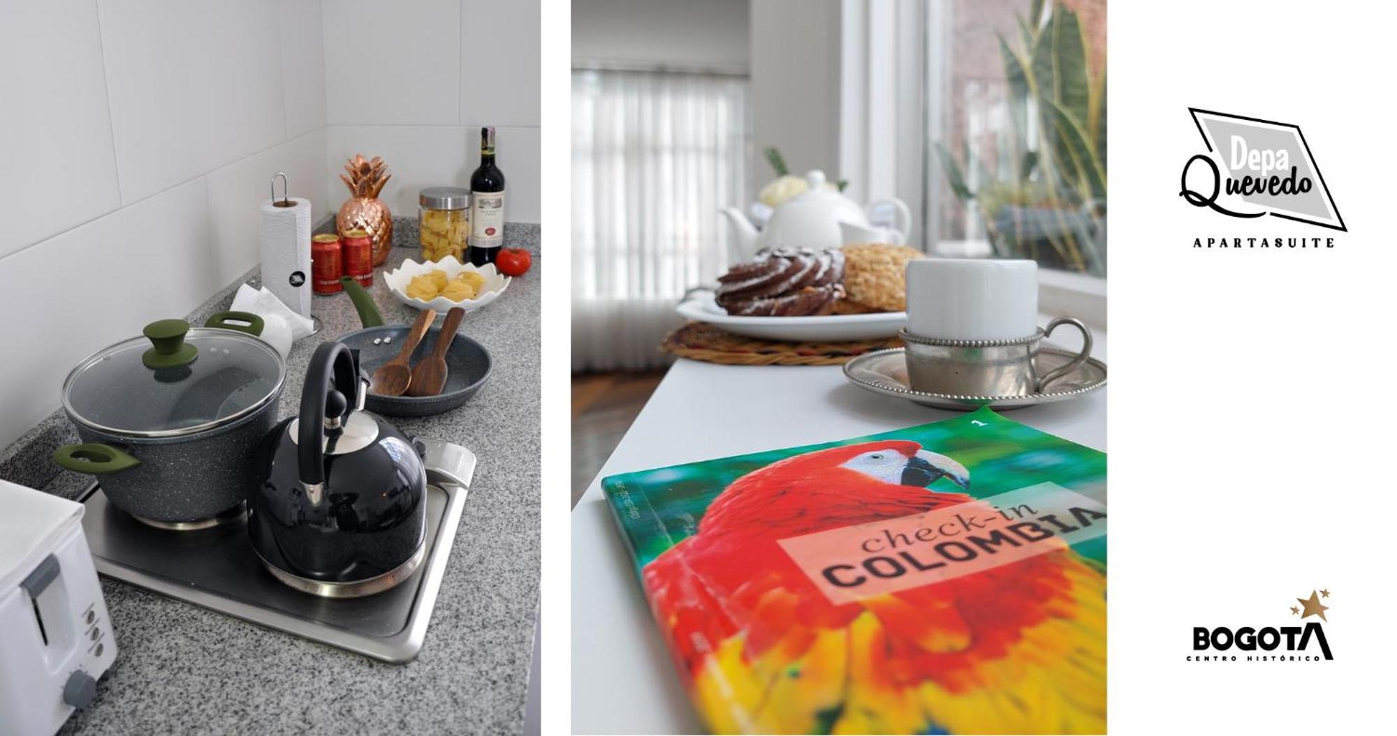 Depa Quevedo - Trendy Revamped Flat - Exceptional Spot In Bogota'S Historic Colonial Square - Candelaria Esterno foto