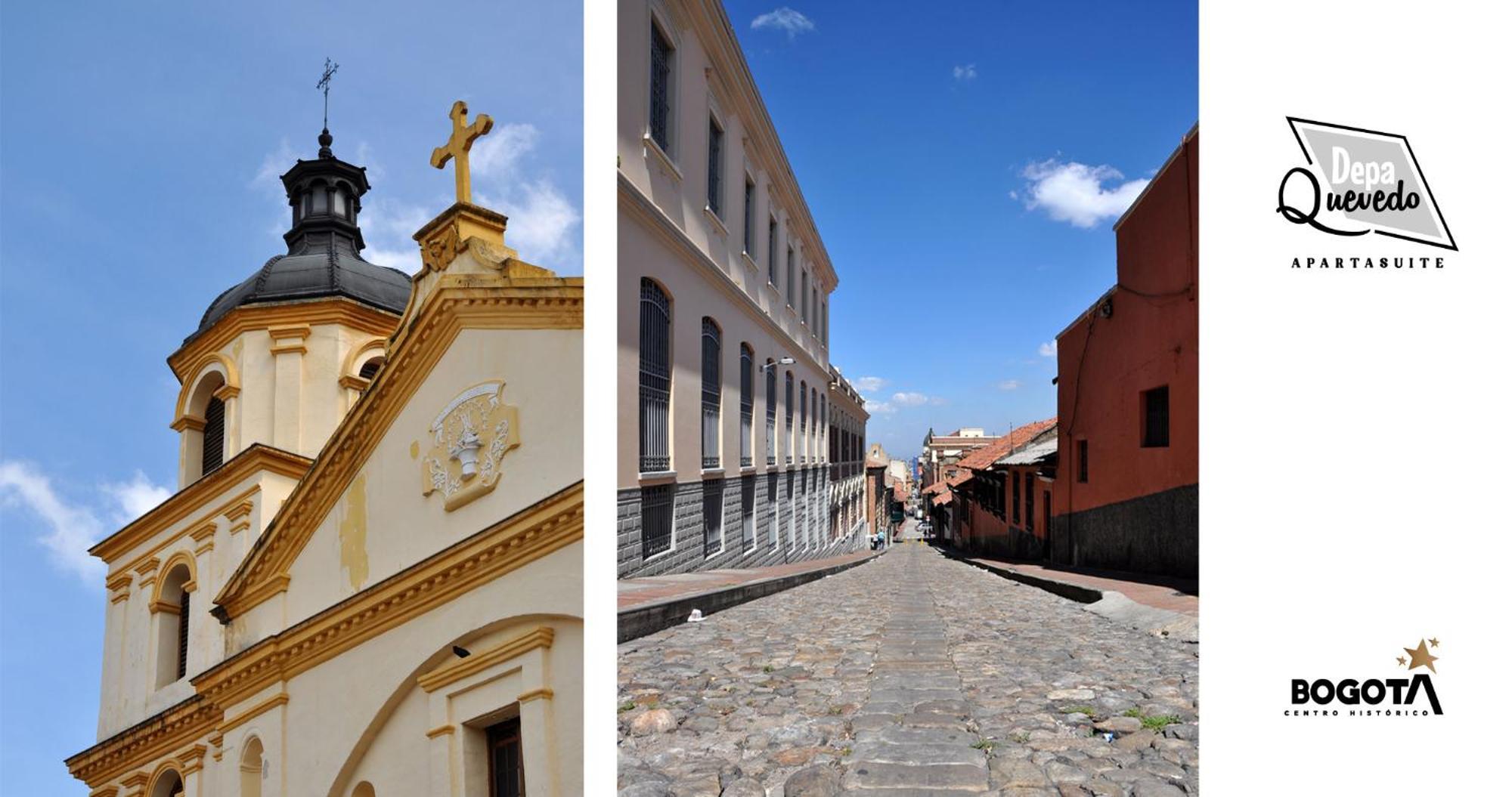 Depa Quevedo - Trendy Revamped Flat - Exceptional Spot In Bogota'S Historic Colonial Square - Candelaria Esterno foto