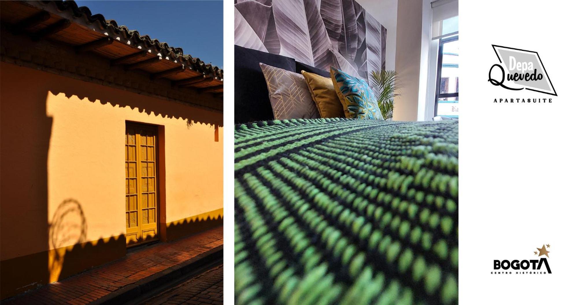 Depa Quevedo - Trendy Revamped Flat - Exceptional Spot In Bogota'S Historic Colonial Square - Candelaria Esterno foto