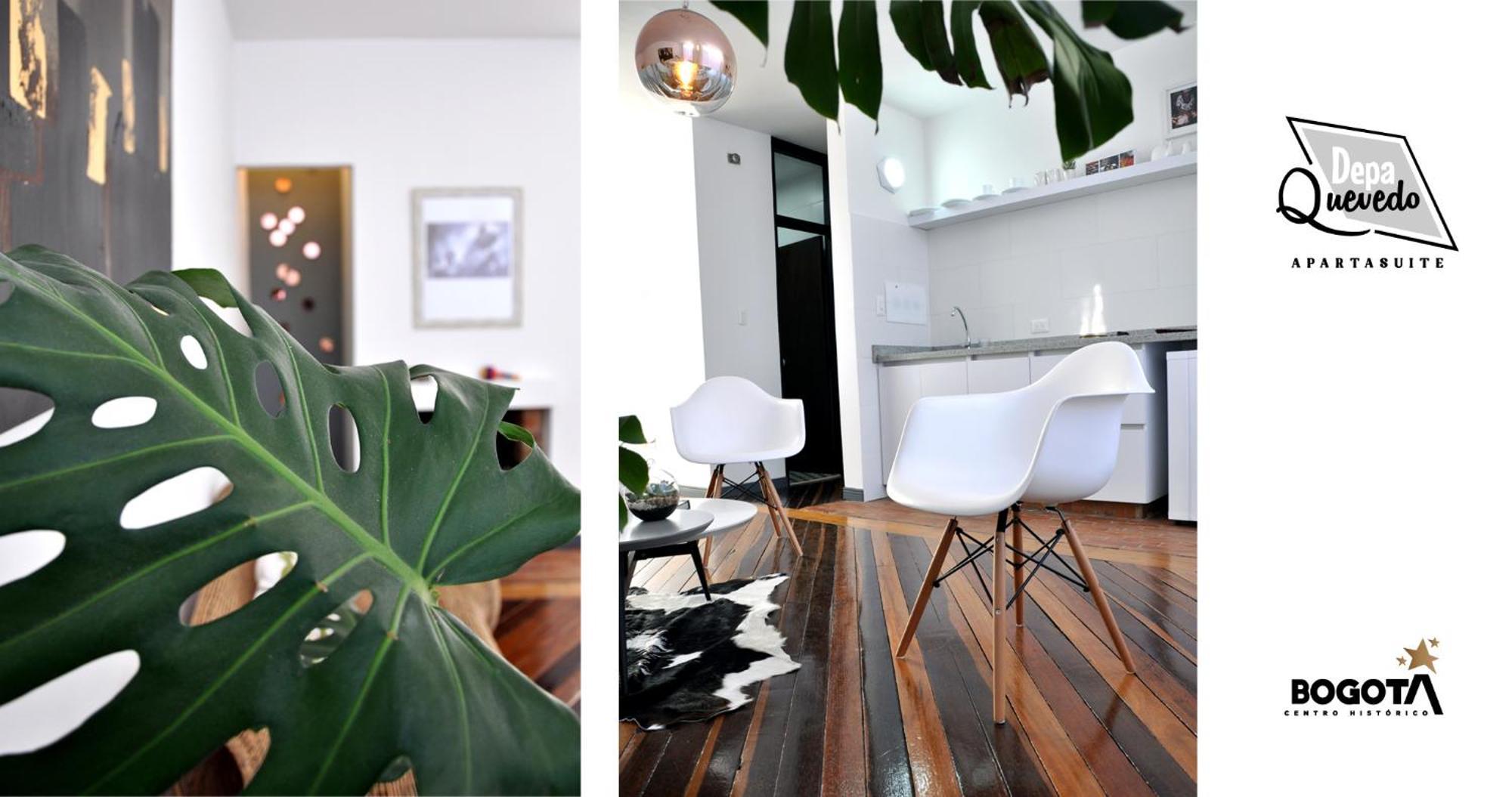 Depa Quevedo - Trendy Revamped Flat - Exceptional Spot In Bogota'S Historic Colonial Square - Candelaria Esterno foto
